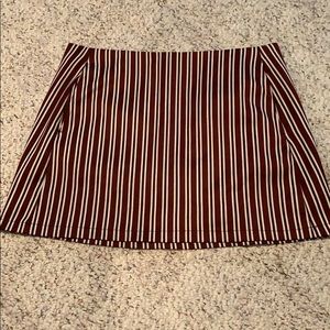Urban Outfitters Striped Skirt + Pockets